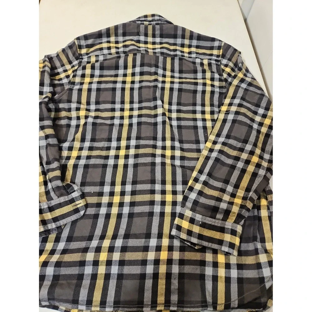 The North Face Plaid Flannel Shirt Mens XL Multicolor Button Up Long Sleeve(1904